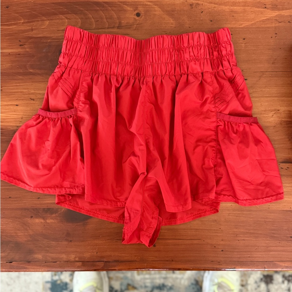Red Women's Shorts
